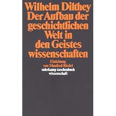 Der Aufbau der geschichtlichen Welt in den Geisteswissenschaften (suhrkamp taschenbuch wissenschaft)
