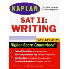 KAPLAN SAT II: WRITING 1999-2000 (Annual)