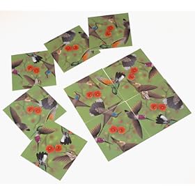 Click here to buy Scramble Squares: Hummingbirds by B.Dazzle.