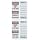 Master Lock 411 Series Zenex Lockout/Tagout Padlock, Keyed Different, 3" Body Length, 1-1/2" Shackle Clearance
