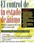 El control de tu estado de animo: Manual de tratamiento de terapia cognitiva para usuarios