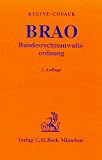 Bundesrechtsanwaltsordnung (BRAO), Kommentar