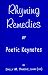 Book Rhyming Remedies or Poetic Keynotes