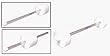 Aqua Jogger AP144 TriFit Therapy Fitness Bar 30 inch Round White AquaJogger