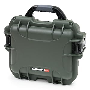 Nanuk 905 Case with Cubed Foam (Olive)