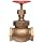 Milwaukee Valve 570 Series Bronze Globe Valve, Class 200, Inline, Union Bonnet, NPT Female