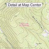 USGS Topographic Quadrangle Map - West Creek, Pennsylvania (Folded/Waterproof)