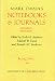 Mark Twain's Notebooks & Journals, Volume I [1]: 1855-1873 (The Mark Twain Papers)