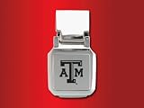 Texas A&M - Spring Loaded Money Clip - Laser Engraved