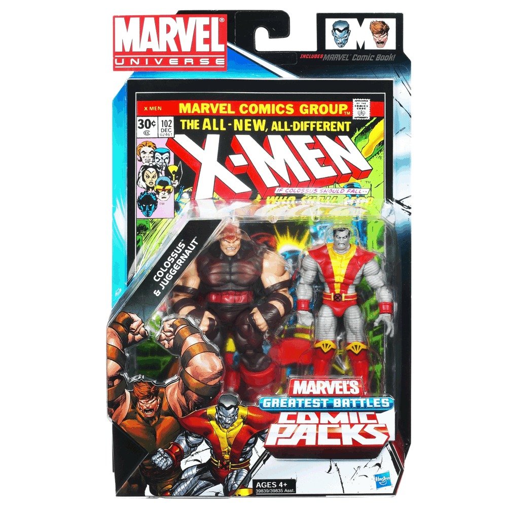 Marvel Universe Greatest Battles Action Figure 2Pack Colossus Vs. Juggernaut 11 71ZK%2BWRMk5L
