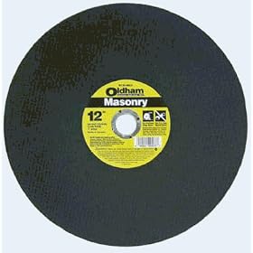 Oldham  Us Saw #B120MA3 12 Mason Abrasive Wheel by OLDHAM/US SAW