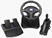 Video Games : Pelican Sting Ray Turbo Shock Steering Wheel with Pedals