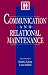 Books : Communication and Relational Maintenance
