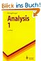 Analysis 1 (Springer-Lehrbuch)