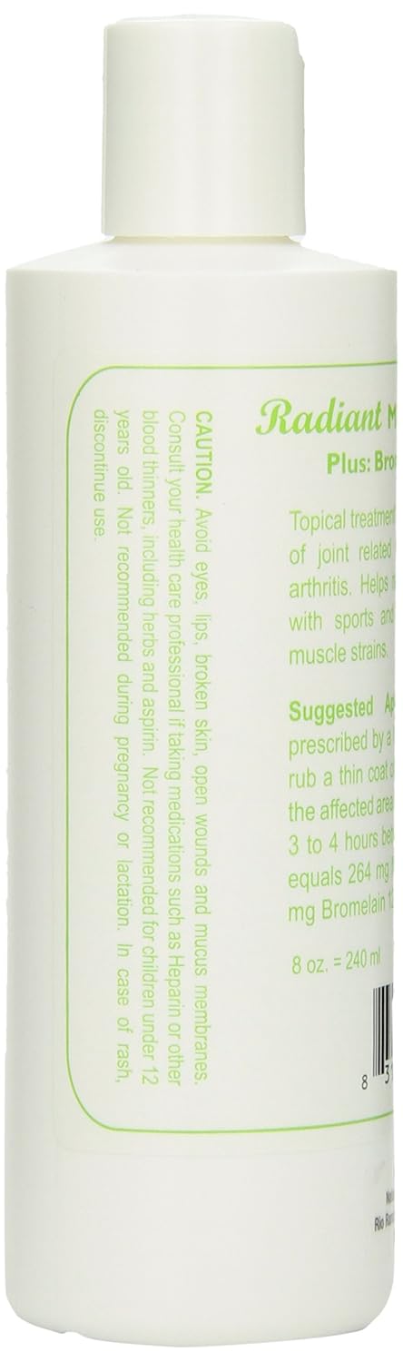 Amazon.com: Natural Radiance MSM Natural Pain Relieving Cream Plus ...