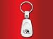 pomeranian11  - Pomeranian Teardrop Keychain Laser engraved