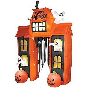 halloween inflatable haunted houses