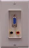  : VGA & Stereo Audio Wall Plate