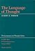 The Language of Thought (Language & Thought Series)