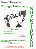 Personal Shorthand for College-University Notetaking