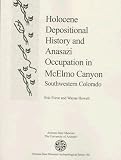 Holocene Depositional History and Anasazi Occupation in McElmo Canyon, Southwestern Colorado (ASM Archaeological Series)