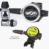 XS Scuba - Regulator - Primary - SeaAir Tri-Metal - Scuba and Snorkel Diving