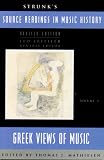 Source Readings in Music History: Greek Views of Music