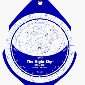 The Night Sky 30�-40� (Small) Star Finder