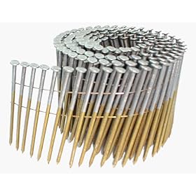 B and C Eagle 314X120C 3-1 4-Inch by .120-Inch by 15 Degree Wire Collated Coil Framing Nail (2,500... by B&C Eagle