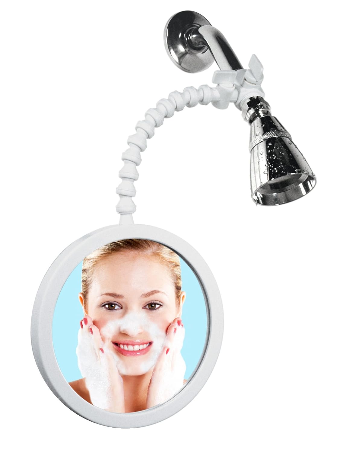 ShowerTek WV2 Fog Proof Shower Mirror for Best Shaving and MakeUp