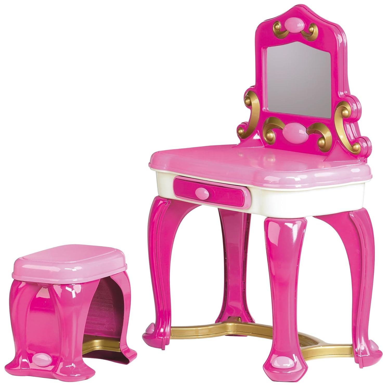 7 Kids and Us American Plastic Toy Deluxe Vanity 39.99!