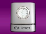University of Florida - Two-toned Desk Clock - Laser Engraved