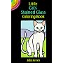 Little Cats Stained Glass Coloring Book (Dover Little Activity Books)