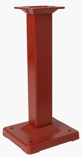 Grinder Pedestal - Red32-7/8" h (110-GA16R) Category: Bench Grinder Parts and Accessories