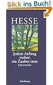 �Jedem Anfang wohnt ein Zauber inne�: Lebensstufen