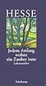 &raquo;Jedem Anfang wohnt ein Zauber inne&laquo;: Lebensstufen