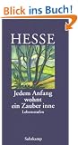�Jedem Anfang wohnt ein Zauber inne�: Lebensstufen