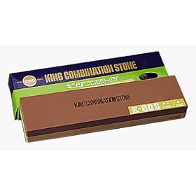 King 01096 1000/6000 Grit Deluxe Combination Stone