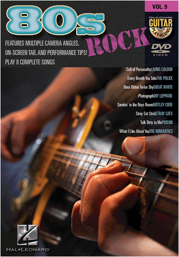 80s Rock - Guitar Play-Along DVD Volume 9 80s Rock - Guitar Play-Along DVD Volume 9