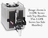 BUNN 12487.0003 1GPR-SS SIDE HANDLES Portable Servers and Warmers for Satellite Brewers