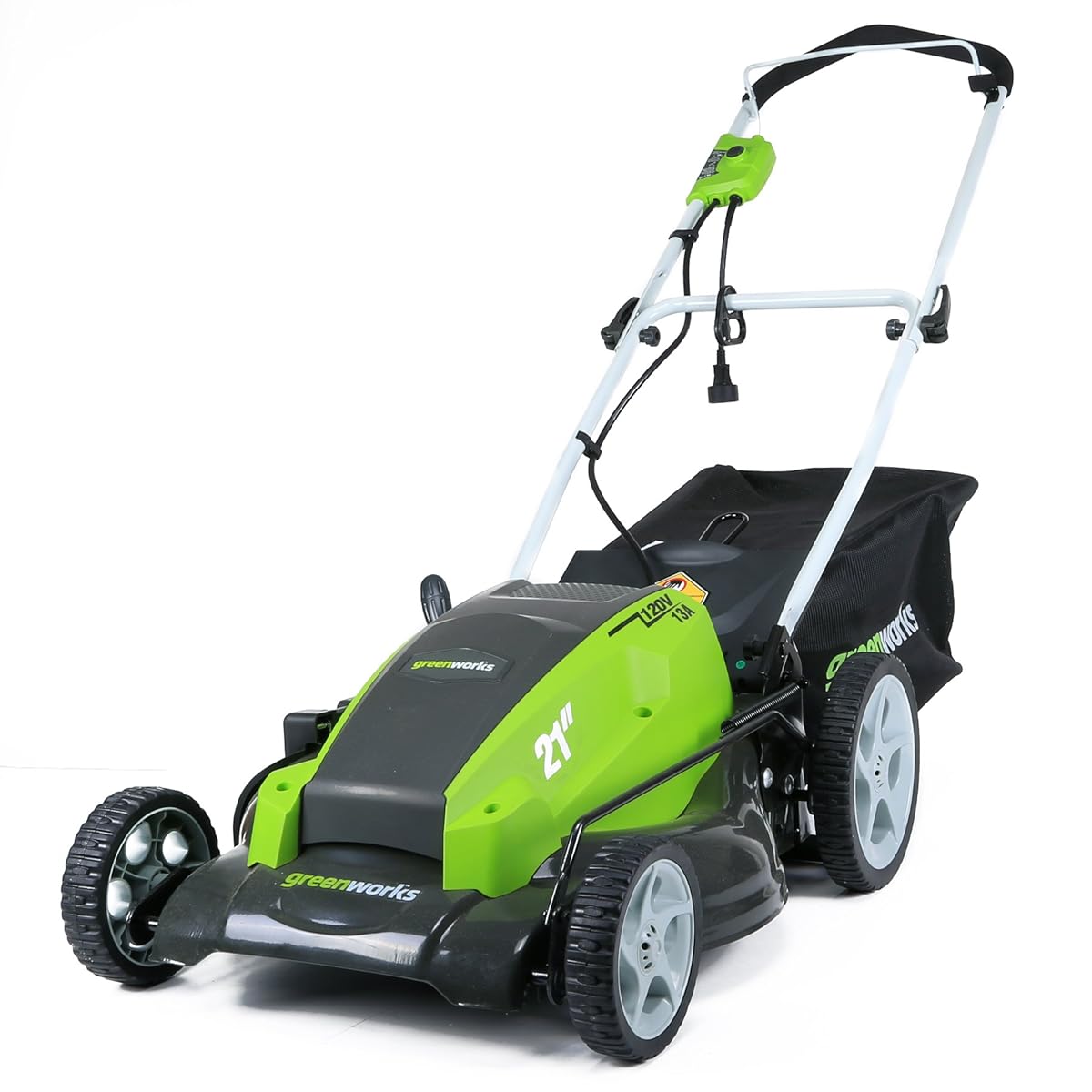 GreenWorks 25112 13 Amp 21Inch Corded Lawn Mower