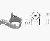 Chimney Plus 176904 Duravent 4'' Adjustable Wall Strap Pellet Vent