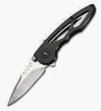 Review BUCK KNIFE  / Buck Knife Rush, Anodised Aluminium Gun Metal Grey