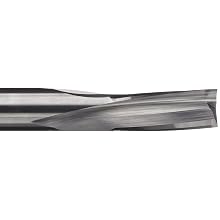 Onsrud Cutter 60-200 Solid Carbide Downcut Low Helix Finisher Router Bit, Uncoated (Bright) Finish, 3 Flute, 10 Degree Helix