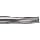 Onsrud Cutter 60-200 Solid Carbide Downcut Low Helix Finisher Router Bit, Uncoated (Bright) Finish, 3 Flute, 10 Degree Helix