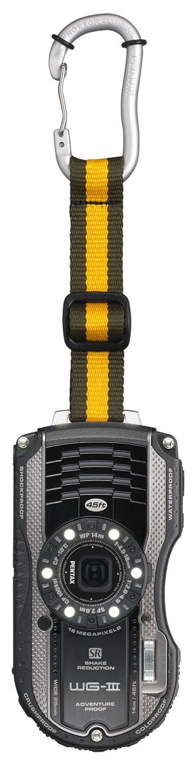 Amazon.com : Pentax Optio WG-3 black 16MP Waterproof Digital ...