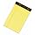 TOPS 63900 Docket Gold Legal Ruled Pad, 5 x8, Canary, 20#, 50 Sheets/Pad, 12/pack