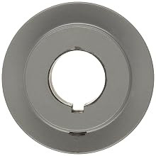 TB Woods BK2378 FHP Bored-To-Size, 2.45" Outside Body Diameter, 0.875" Bore Diameter V-Belt Sheave