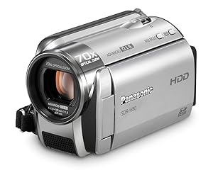 Panasonic SDR-H80-S SD and HDD Camcorder (Silver)