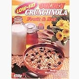 ゴールデンクランチノーラ:フルーツ&ナッツ(低脂肪タイプシリアル) Golden Crunchnola - Low Fat Fruit & Nuts